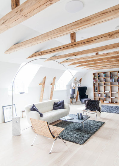 Scandinavian Living Room by Artcoustic  Loudspeakers