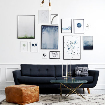 Interiør fotografering af Trine Holbæk Design hos boligstylist Ida Dalgaard