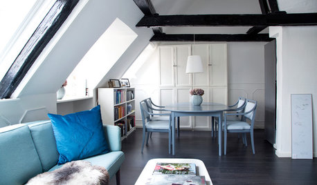 Houzz Дания: Квартира модного блогера без дизайнерской мебели