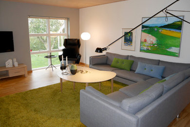 Scandi living room in Aarhus.