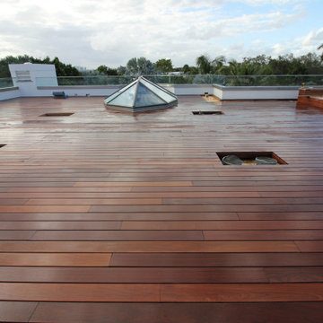6,000 Sq/ft Ipe Roofdeck Private Residence North Miami Beach, FL