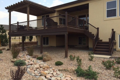 Example of a classic deck design in Denver