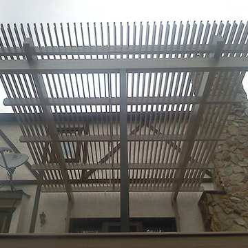 Adjustable Louver Roof
