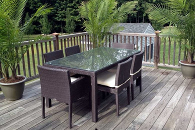 An Outdoor Dining Table for the City or the Country