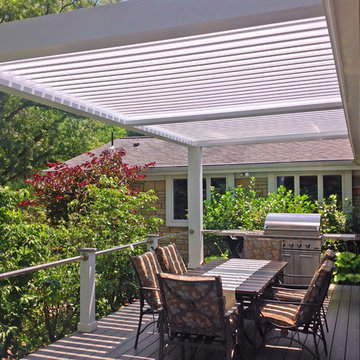 Arcadia Louvered Roof - Installed Units