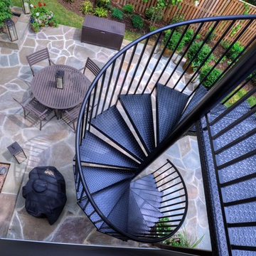 Arlington Deck with Screen Porch & Spiral Staircase