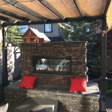 Aspen Deck & Outdoor Fireplace