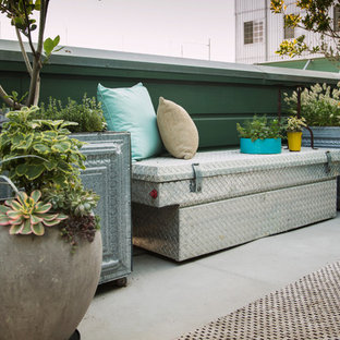 Ispirazione per una terrazza eclettica