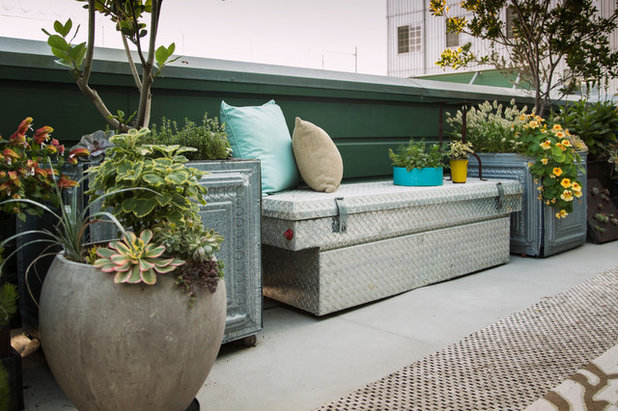 Eclectic Deck by Margot Hartford Photography