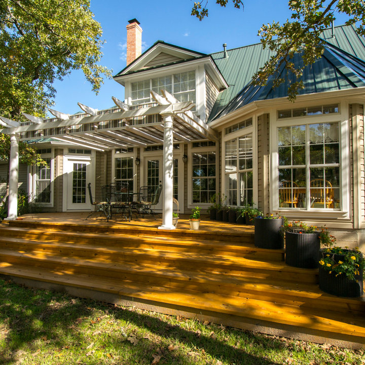 Pergola Attached To House Photos & Ideas Houzz