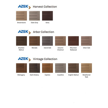Azek Composite Decking colors