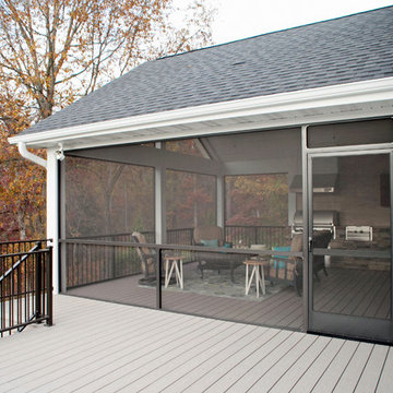 Azek Deck, Screen Porch with Kitchen