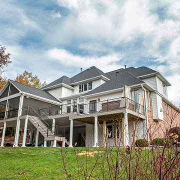 Azek Deck, Screen Porch with Kitchen