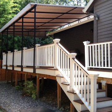Back deck awning
