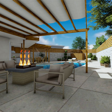 Backyard Design | Pool and Patio | Version II