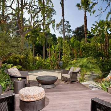 Backyard Landscape Design with Pool, Fireplace, and Custom Stonework