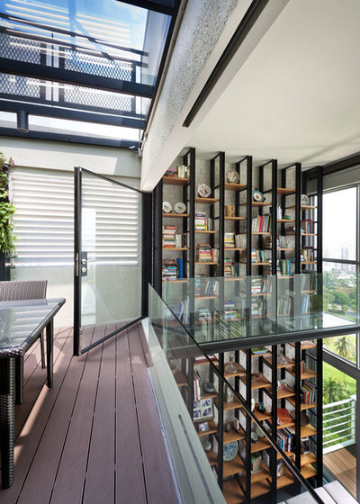 Contemporary Deck by PIÛ Design