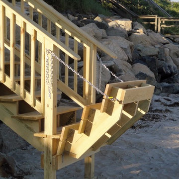 Beach Deck & Stairs - East Harwich, Cape Cod