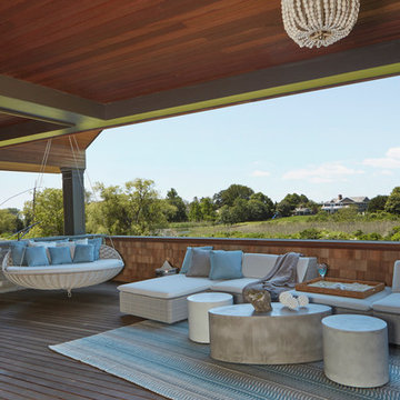 Beach House Outdoor Terrace Balcony | Holiday House Hamptons