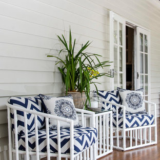 Photo of a beach style deck in Brisbane.