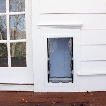Bear Hills Exterior Remodel - Doggy Door