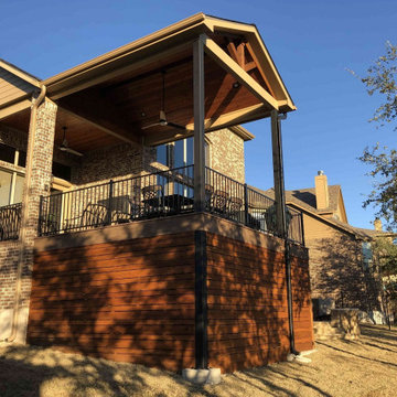 Bee Cave TX Outdoor Living Combo Space