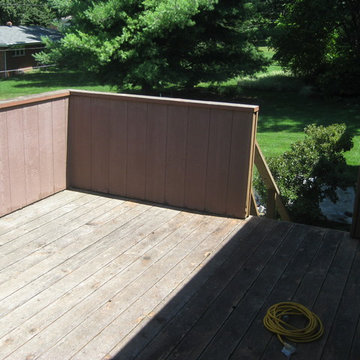Before and after Deck