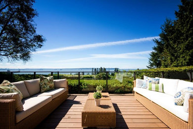Example of a deck design in Vancouver