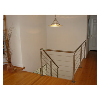 Cable Railing - Modern - Deck - DC Metro - by IDS Metals / Ar2 Design ...