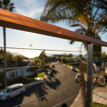 Cable Railing Rooftop Deck