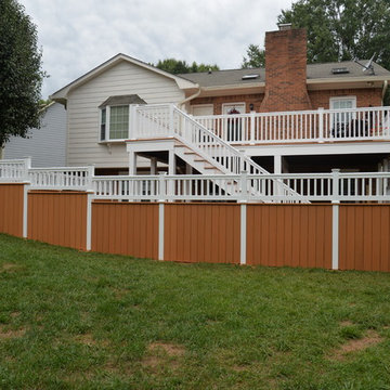 Camp Deck and Fence