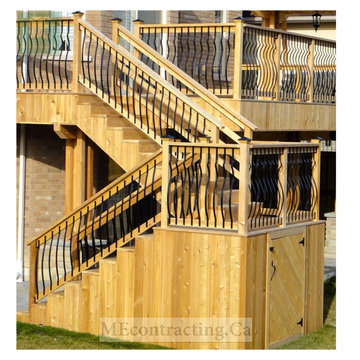 Cedar Deck, Railings and Gate