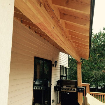 Cedar Deck with Benches