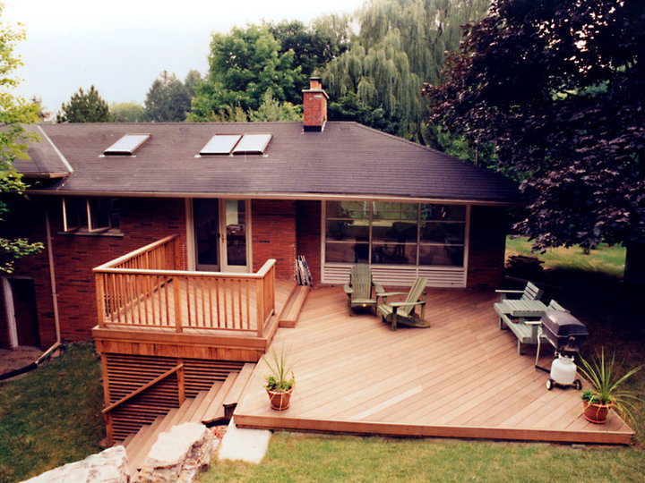 Modern Deck - Roof Extensions