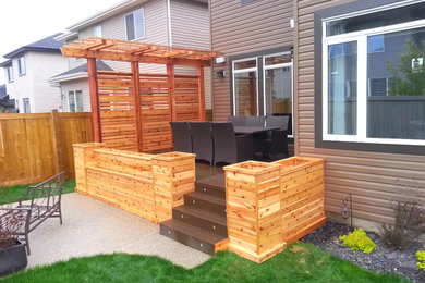 Deck - craftsman deck idea in Edmonton