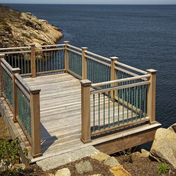 Cliffside deck and gazebo