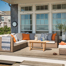 Porch furniture and fabric ideas