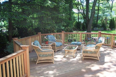 Colonial Rail and Ipe Deck in Scarsdale, NY