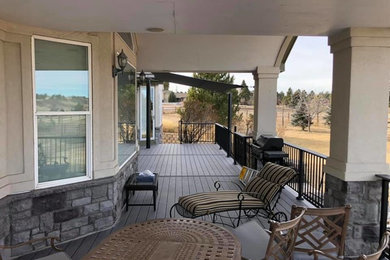 Example of a country deck design in Denver