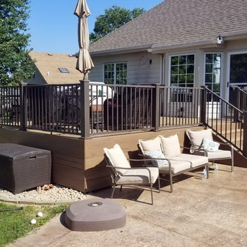 Composite Timbertech Deck with Under Deck Skirting