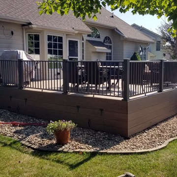 Composite Timbertech Deck with Under Deck Skirting