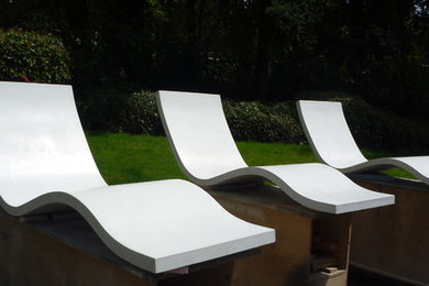 Concrete Lounge Chairs