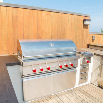 Concrete Outdoor Barbecue | The Hamptons