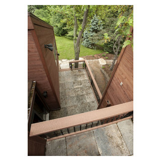 Contemporary Home Addition Mahomet - Contemporary - Deck - Chicago - by ...