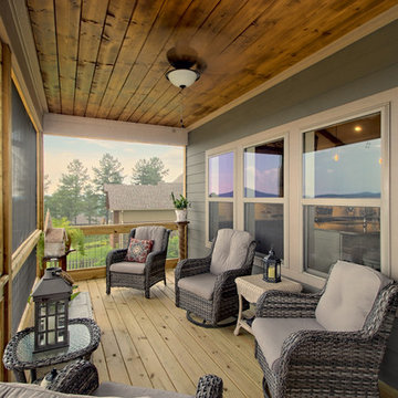 Craftsman Mountain Home: Gorgeous Deck & View