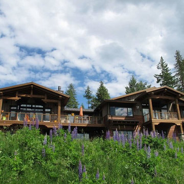 Crane Mountain Residence; Bigfork, Montana