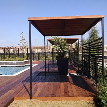 Cumaru Wood Decking - Pool Deck in Houston TX