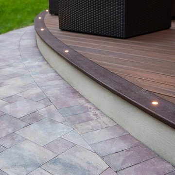 Curved Deck and Walkway