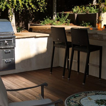 Custom Built-in BBQ