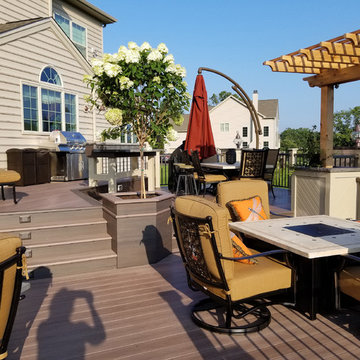 Custom Multi-Level Deck & Pergola